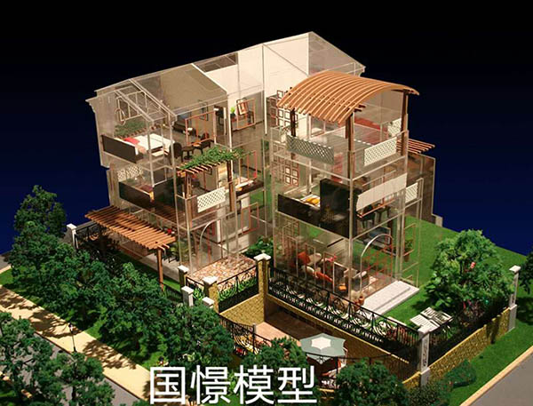 昭觉县建筑模型