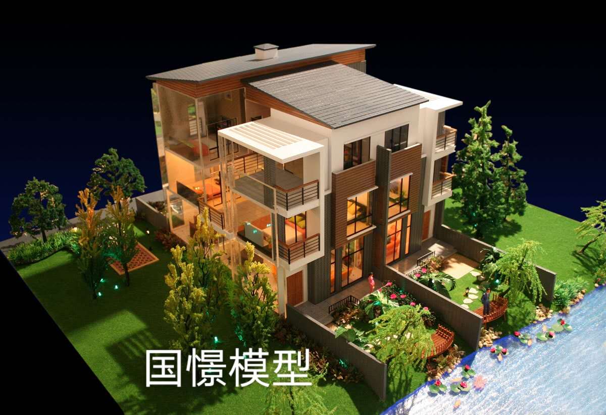 昭觉县建筑模型